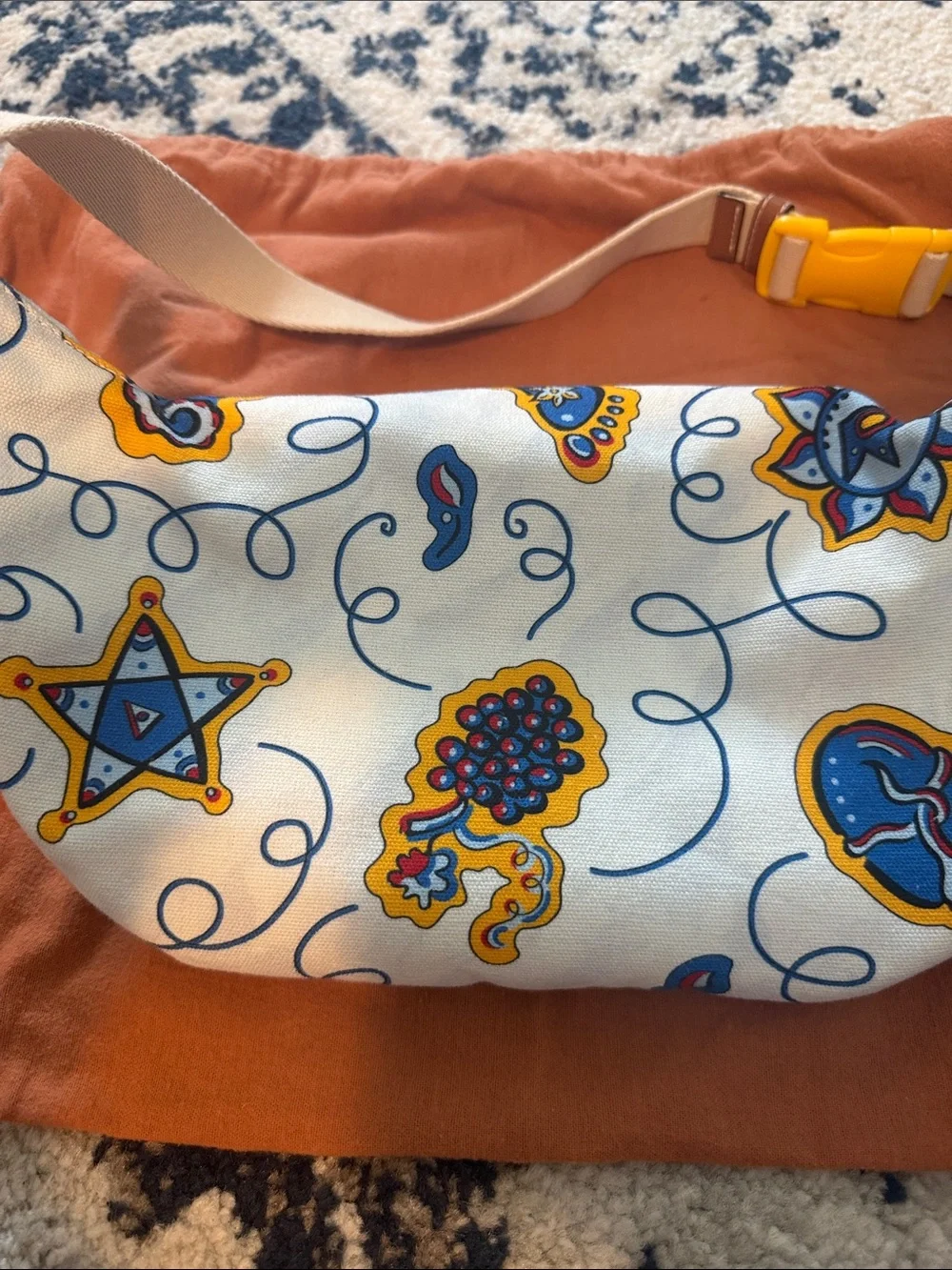 Loewe Paula's Ibiza Multicoloured Canvas Belt Bag - Picture 3 of 9
